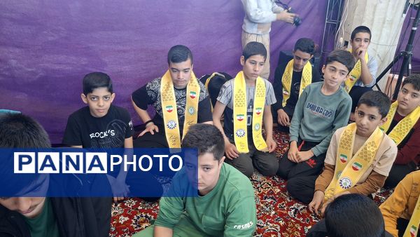 اعتکاف دانش‌‌آموزی شهرستان میناب 