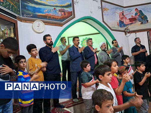 محفل انس با قرآن کریم در زورخانه باب‌الحوائج قائمشهر