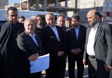 بازدید وزیر آموزش و پرورش از پروژه مرکز رفاهی و آموزشی فرهنگیان استان خراسان جنوبی