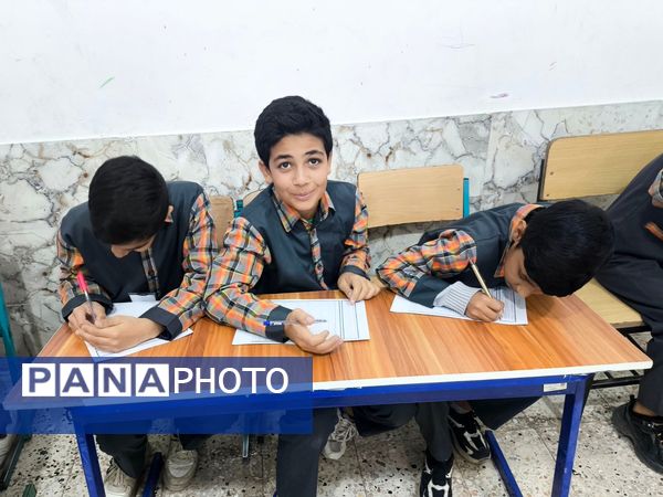 آغاز مرحله آموزشگاهی مسابقات قرآن و عترت در دبستان شهید پسندیده فدافن 
