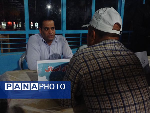 برپایی موکب خدمت در گلستان شهدای اصفهان با حضور فرماندار اصفهان 
