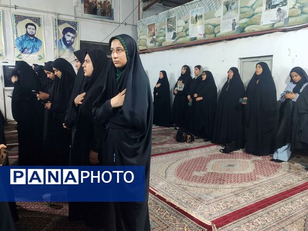 دومین روز از اردوی راهیان نور دانش‌آموزان قائمشهری