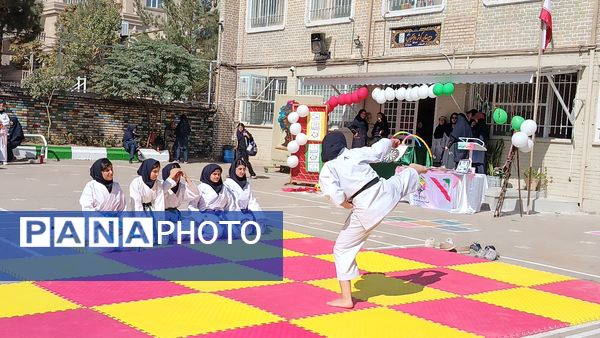 المپیاد ورزشی در دبیرستان کوثر فرهنگیان