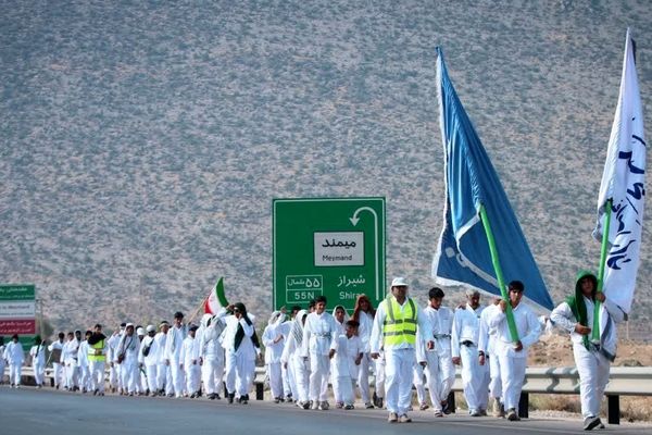 پانزدهمین مراسم پیاده‌روی شاهچراغ (ع)