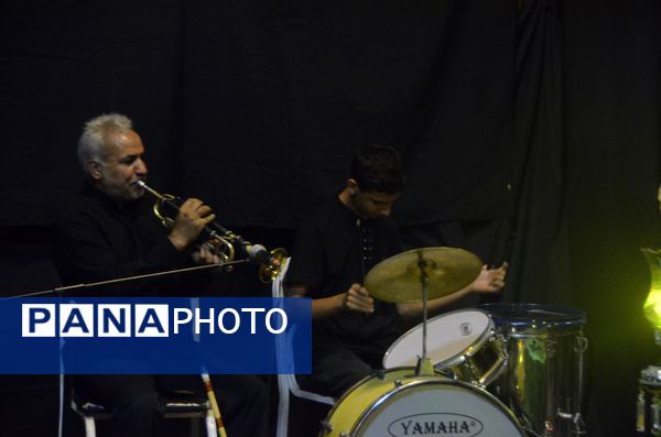 مراسم شب نهم محرم در هیئت فرهنگیان  نیشابور