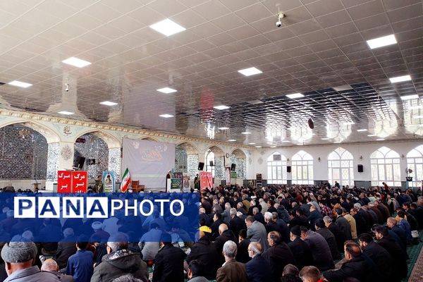 نماز عبادی سیاسی جمعه در شهرستان کاشمر 