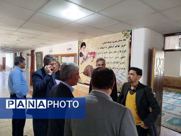 بازدید اداره‌کل آموزش و پرورش خراسان از بخش‌های مختلف آموزش و پرورش شهرستان فاروج 
