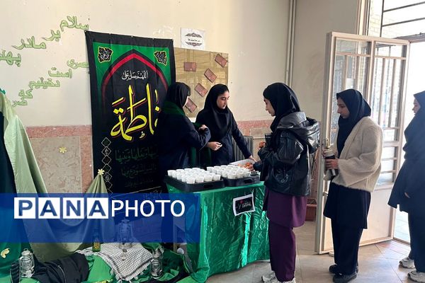 جلوه‌های عشق و ماتم فاطمی دانش‌آموزان ورامینی