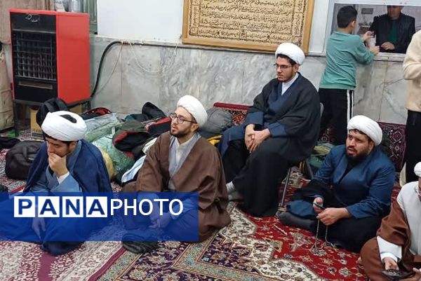 اعتکاف دانش‌آموزی در زرقان