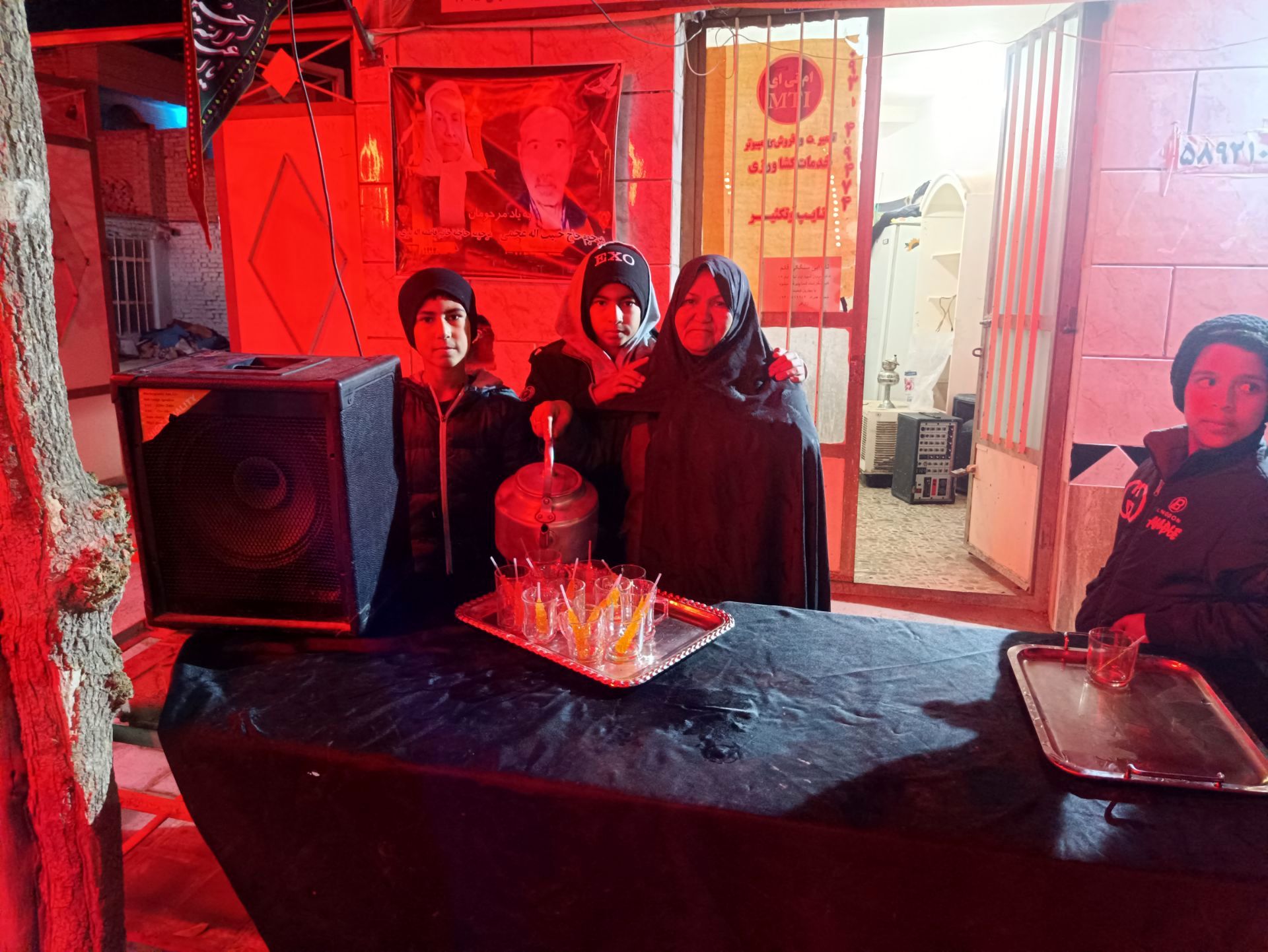 سوگواره مادر وفا در فدافن  مراسم شهادت ام‌البنین (س) 