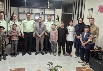 تجلیل از کارمندان نیروی انتظامی شهرستان آباده