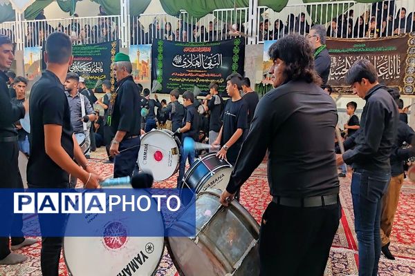 هیئت  زنجیر زنی و عزاداری اباعبدالله الحسین علیه السلام  بار درشب هفتم محرم  