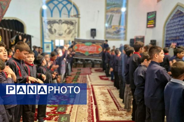 آیین عزاداری نو گلان فاطمی؛ از مسیر مدرسه میثاق تا مسجد امام حسن مجتبی (ع) فشافویه