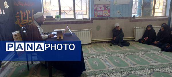 مراسم سوگواری ایام فاطمیه در مدارس بخش سراب میمه 
