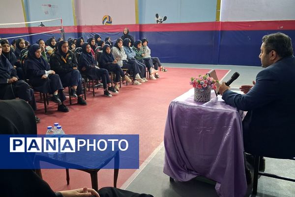 طرح قاضی در مدرسه، در دبیرستان موسی بن جعفر(ع) باقرشهر 