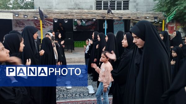 برگزاری هیئت دختران حاج قاسم در شهرستان خلیل آباد 