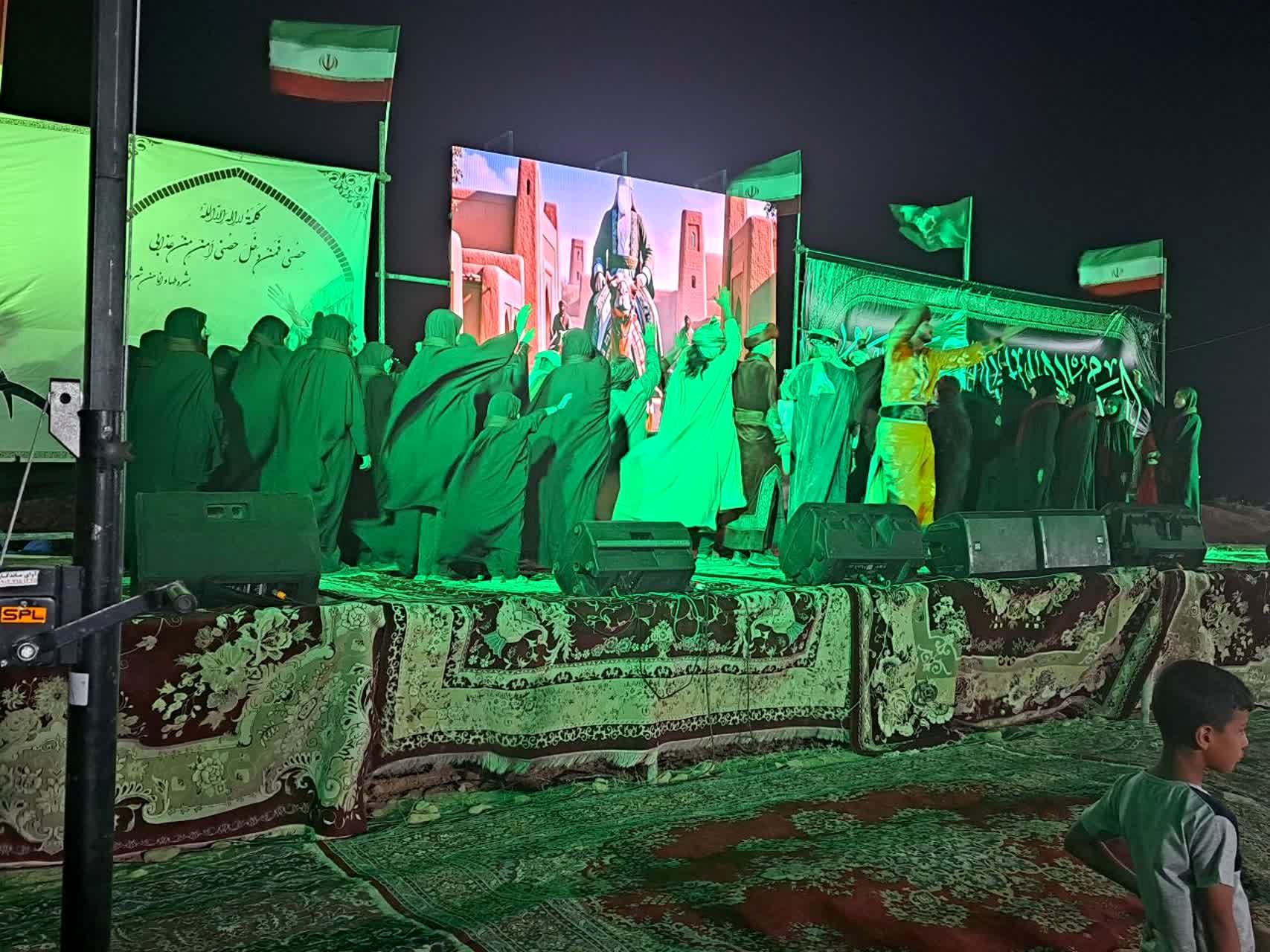 نمایش میدانی غدیر ثانی در بلوار شهدا نیشابور 