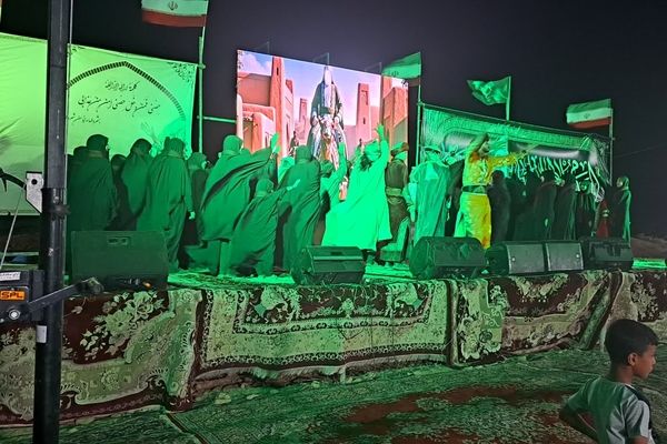 نمایش میدانی غدیر ثانی در بلوار شهدا نیشابور 