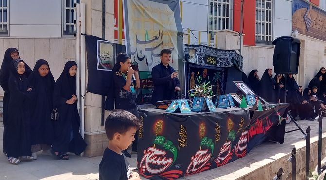 سوگواره «احلی من العسل» در ضیاآباد
