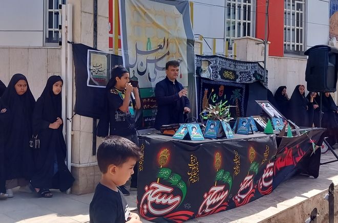 سوگواره «احلی من العسل» در ضیاآباد