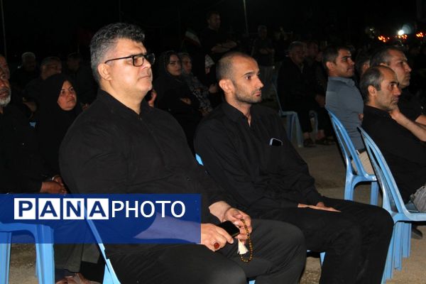 تئاتر دلدادگی در سلسله الذهب نیشابور در شب تاسوعای حسینی 