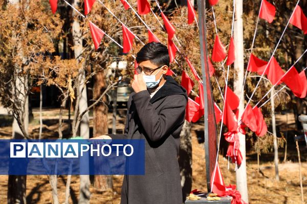 خدمت در مسیر «طریق‌الشهدا» در سالگرد حاج قاسم