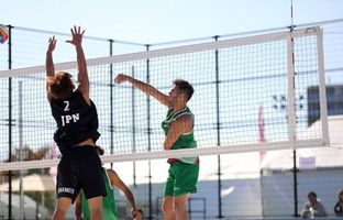 پیروزی قاطع والیبال ساحلی ایران برابر ژاپن در المپیک ناشنوایان