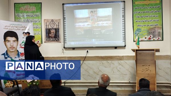 جلسه انجمن اولیان و مربیان در دبیرستان شهید محمد آسوده شهرستان خلیل آباد