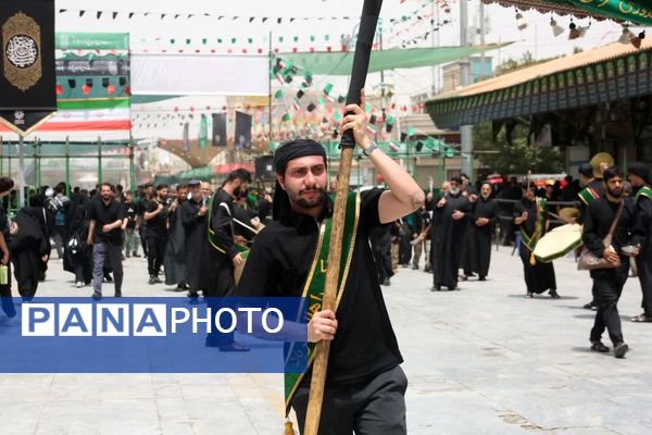 جلوه‌هایی از عزاداری تاسوعای حسینی در قم