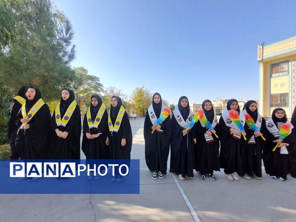 تشییع باشکوه شهید گمنام درسطح مدارس مه ولات