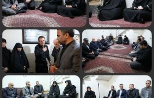دیدار نمایندگان وزیر آموزش‌وپرورش با خانواده‌های دانش‌آموز و معلم فداکار همدانی