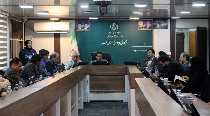 نشست شورای برنامه‌ریزی سازمان دانش‌آموزی استان کرمان برگزار شد