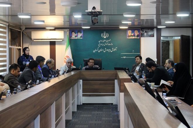 نشست شورای برنامه‌ریزی سازمان دانش‌آموزی استان کرمان برگزار شد