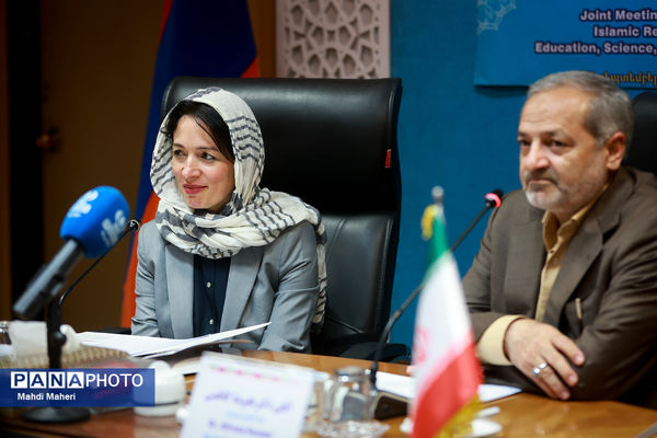 نشست مشترک وزیر آموزش و پرورش ایران و وزیر آموزش، علوم، فرهنگ و جوانان ارمنستان