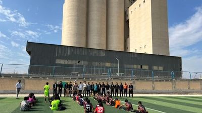 مسابقات فوتبال  مدارس متوسطه اول  آموزش‌وپرورش عشایری  استان کرمان 