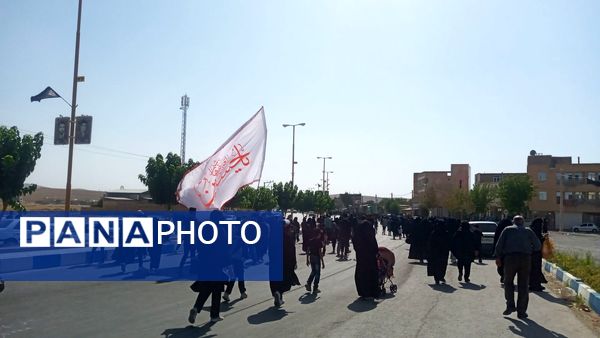 برگزاری مراسم پیاده‌روی جاماندگان اربعین حسینی در شهرستان بروجن
