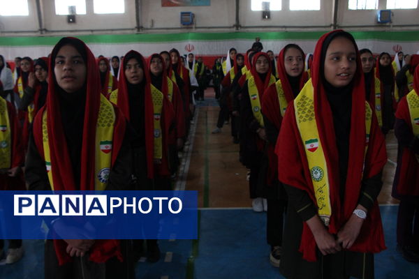 همایش یاور وطن به همت سازمان دانش‌آموزی یزد