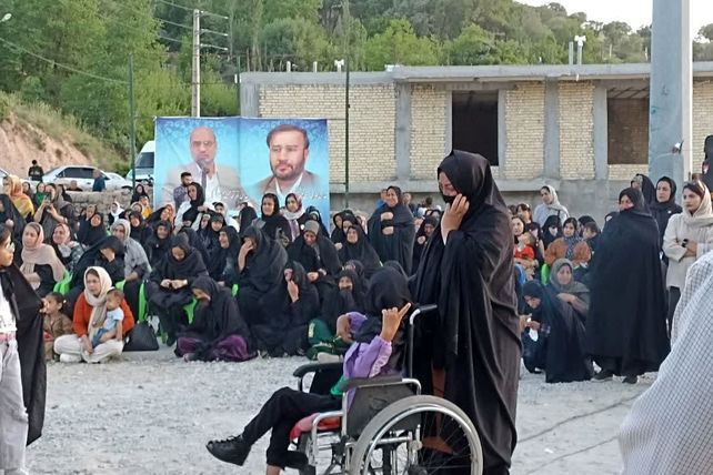 استقبال پر‌شور مردم دهستان کریک از کاروان خدام رضوی