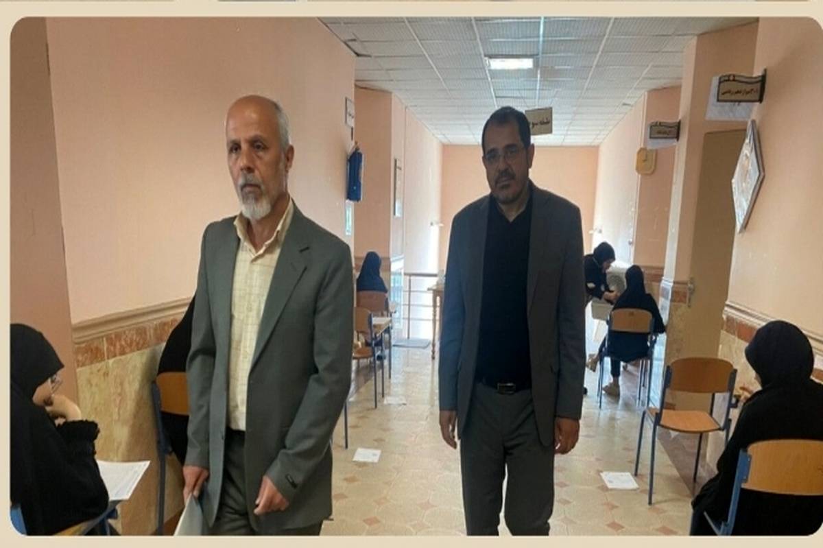 بازدید وزارتی از رقابت داوطلبان سمپاد و نمونه دولتی در همدان انجام شد