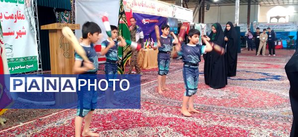  آیین افتتاحیه نمایشگاه پایگاه‌های مقاومت بسیج اسوه‌ شهرستان ملایر