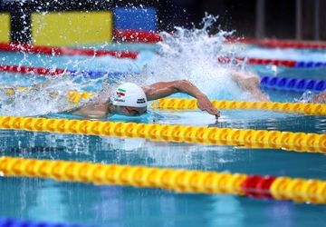 سامیار عبدلی در ماده 50 متر آزاد طلایی شد