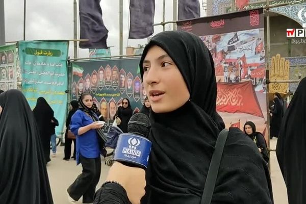 پیاده روی عظیم جاماندگان اربعین حسینی در اردبیل 