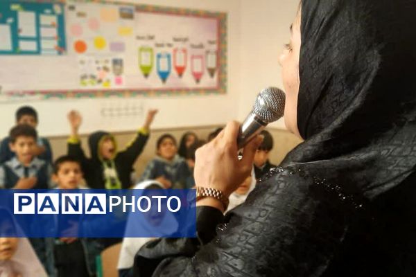 ویژه‌ برنامه‌های عزاداری حضرت زهرا(س) و هفته بسیج در مدرسه باران