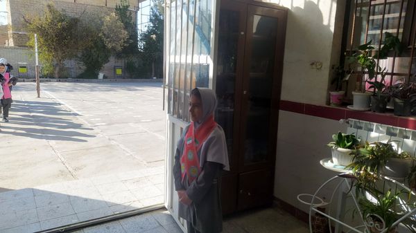 شور و شوق انتخاباتی در فضای دبستان شهید نجفی فدافن