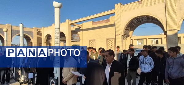 اعزام ۷۷ دانش‌آموز پسر فاریابی به مناطق عملیاتی جنوب کشور