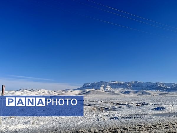 برف زمستانی مهمان شهرستان کیار شد