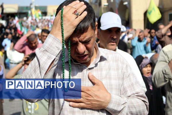 راهپیمایی بشارت نصر یزد