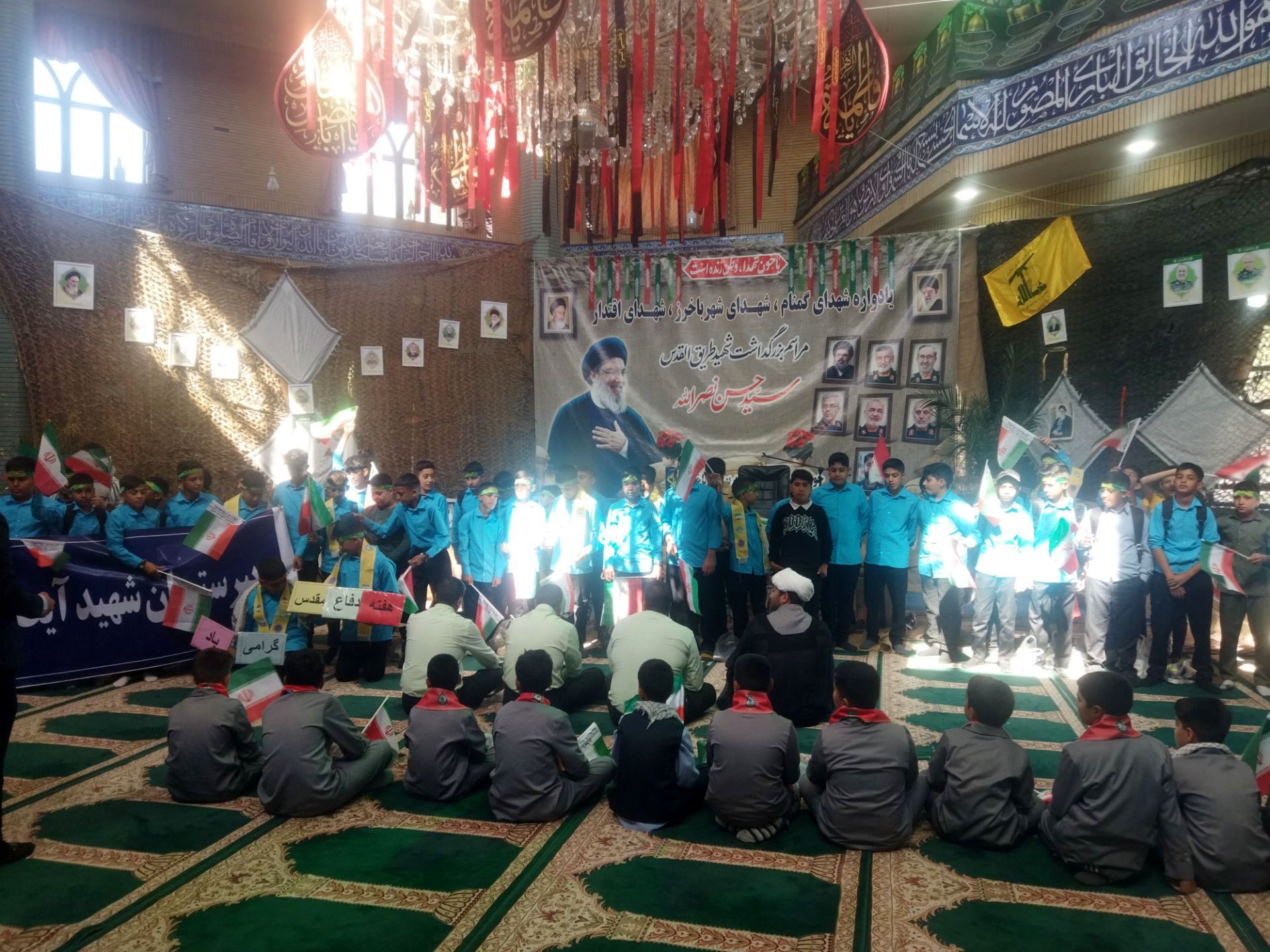 مراسم بزرگداشت شهید طریق‌القدس سید حسن نصرالله