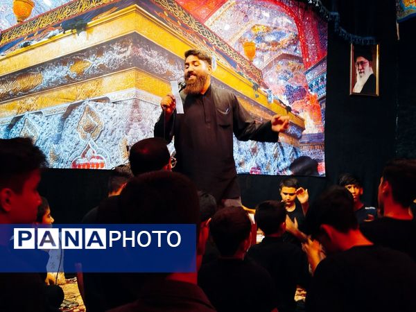 مراسم عزاداری ماه محرم الحرام در هیات فاطمه الزهرا شهرستان کاشمر