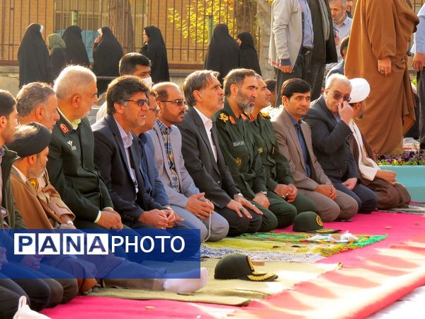 اقامه نماز عید فطر در شهرستان بجنورد 
